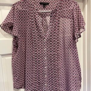 Banana Republic Purple Blouse